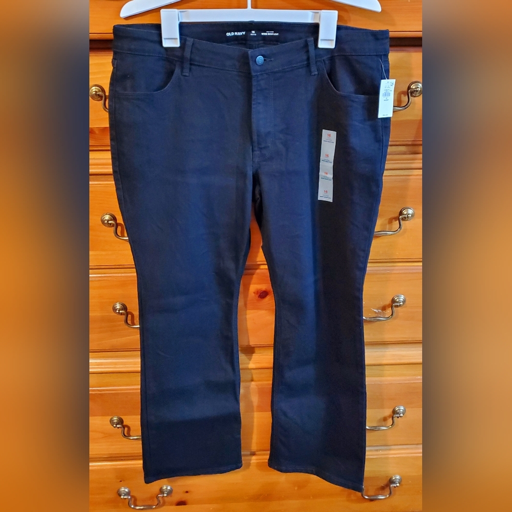 Old Navy Women's Black Midrise Wow Bootcut Jeans